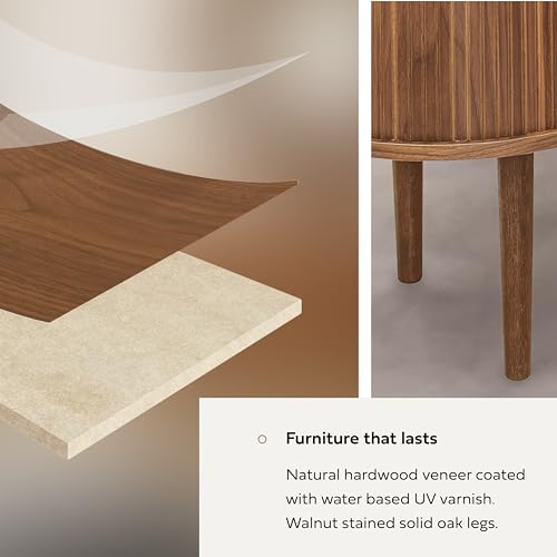 WERMO 55’’ TV Stand with Storage and Shelves Designed to fit 32’’ - 60’’ TVs. Wood Entertainment Center for Living Room and Bedroom, Media Console WERMO