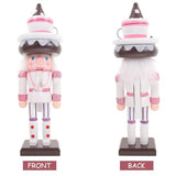 CIMAXIC Nutcracker Puppets Traditional Wooden Nutcracker Wooden Nutcracker Ornaments Christmas Table Decorations Nutcracker Soldier Ornament CIMAXIC