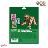 Eco 3D Wooden Puzzle Monkey from Deluxebase. Animal Themed DIY 3D Puzzle Craft Kit. Sustainable Wood Jungle Animal Toys. Perfect Model Building Kits Eco 3D Wooden Puzzle