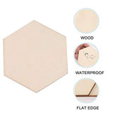 MAGICLULU 1 25pcs Unfinished Wooden Name Tag Wooden Cutouts Crafts Wooden Slices Blank Name Painting Wood Slices Natural Wedding Scrapbook Wooden MAGICLULU