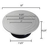 Falling in Art Heavy Duty Metal Pottery Decorating Banding Wheel, 12 Inches Diameter Falling in Art