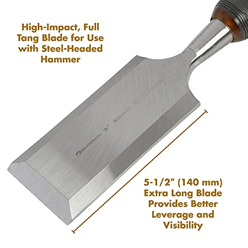 Buck Knives 2' PRO FULL TANG CHISEL - WoodArtSupply