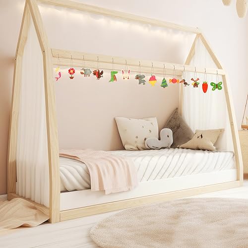 Geetery 150 Pcs Wood Cutouts Ornaments for Crafts Wooden DIY Painting Kits for Kids Craft and Art Supplies Party Birthday Gift Favors Boys Girls Geetery