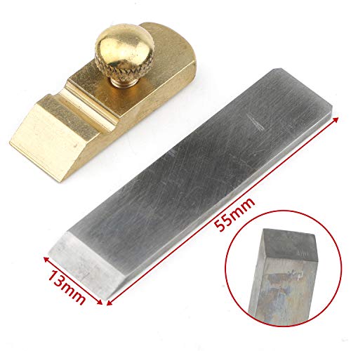 Mini Ebony Wood Planer Hand Tool Unxuey Flat Bottom Wood Plane Tool Wood Trimming Plane for Woodworking Wooden Planing for Joinery Woodcraft Guitar Unxuey