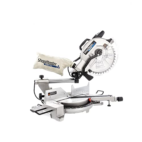 Delta Shopmaster S26-272L Sliding Compound Miter Saw, Black, Silver, 12 Inch Delta