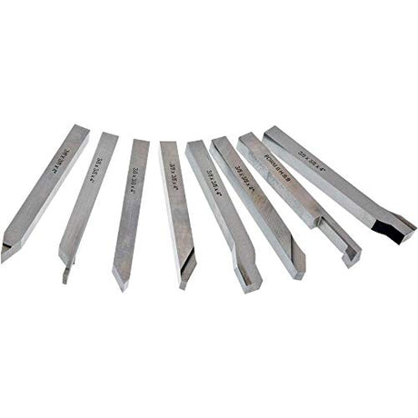 Grizzly Industrial H5687-8 pc. Ground HSS Tool Bit Set 3/8" Grizzly Industrial