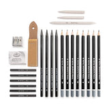 Royal & Langnickel Essentials(TM) Sketching Art Set W/Tin Blue, 1 count (pack of 1) Royal & Langnickel
