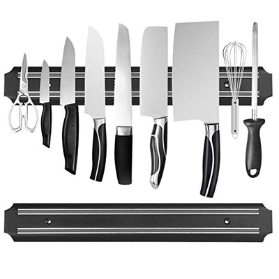 Magnetic Knife Strips(15 Inch X Set Of 2) Magnetic Knife Storage Strip, Knife Holder, Knife Rack, Knife Strip, Kitchen Utensil Holder, Tool Holder,