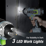 WORKPRO 20V Cordless Drill Combo Kit, Drill Driver and Impact Driver with 2x 2.0Ah Batteries and 1 Hour Fast Charger WORKPRO