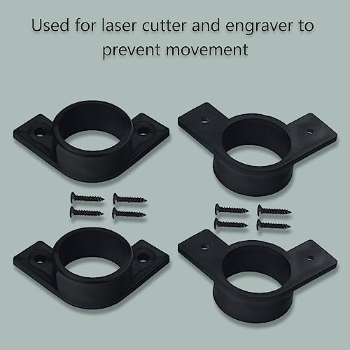 4 Pcs Laser Feet Guide for Xtool-D1 Laser Cutter and Engraver Machine Keep Your Machine Stable (Installation Screw) Haiouus