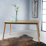 Christopher Knight Home Nyala Wood Dining Table, Natural Oak Finish Christopher Knight Home