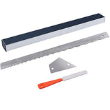 Frautron Guitar Luthier Tool Kit Includes 16 Inch Guitar Fret Leveling Sanding Beam Fret Leveler, Fret Crowning File, Fret Rocker, Guitar Neck Frautron