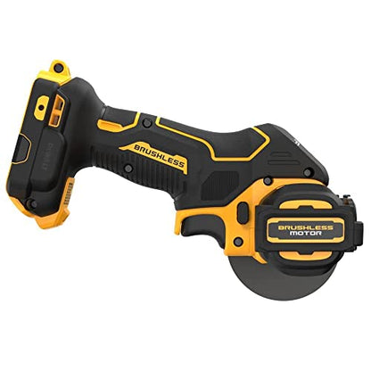 DEWALT 20V MAX Cut Off Tool, 3 in 1, Brushless, Power Through Difficult Materials, Connected LED Work Light, Bare Tool Only (DCS438B)