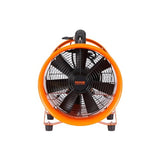 VEVOR Portable Utility Blower Fan, 8 Inch 195W 1070 CFM Heavy Duty Cylinder Axial Exhaust Fan with 33ft Duct Hose, Industrial Ventilator for VEVOR