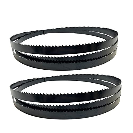 FOXBC 80 Inch x 1/2 Inch x 6 TPI Bandsaw Blade for Sears Craftsman 12" Band Saw - 2 Pack FOXBC