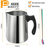 BBAXI Candle Making Pouring Pot, DIY Candle Making Kit Including 32oz/900ml Candle Making Pitcher, 2Pcs Candle Wicks Holder, 1Pc Trivet Mat and 1Pc BBAXI
