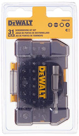 DEWALT DWAX100 Screwdriving Set, 31-Piece,Silver DEWALT