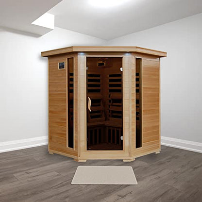 HeatWave BSA2420 4 Person Hemlock Carbon Infrared Sauna