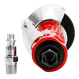 3inch Air Cut Off Tool,Angle Grinder Pneumatic Cutting Machine With 6-Pieces 3" Cutting Disc Set Asabocai