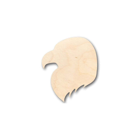 Unfinished Wood Eagle Head Shape - Animal - Wildlife - Craft - up to 24" DIY 4" / 1/4" 24 Hour Crafts
