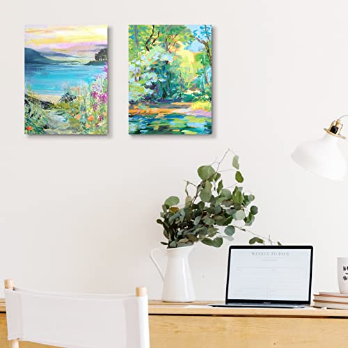 36 Pack 8x10 Inch Canvases for Painting, Blank Canvas Boards for Painting-Gesso Primed Acid-Free 100% Cotton Canvas Panels for Acrylics Oil Simetufy