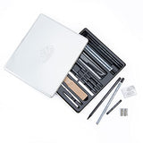 Royal & Langnickel Essentials(TM) Medium Charcoal Art Set W/Tin Royal & Langnickel