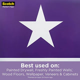 Scotch Delicate Surfaces Painters Tape, 1.88 in x 60 yd, Damage-Free Painting Prep, Protect Delicate Surfaces, UV & Sunlight Resistant, Solvent-Free Scotch