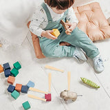 Bats Unfinished Mini Wooden Baseball 20pcs Natural Wood Unpainted Charm for Scrapbooking Keychain Accessories Action Figures DIY Craft Projects jojofuny