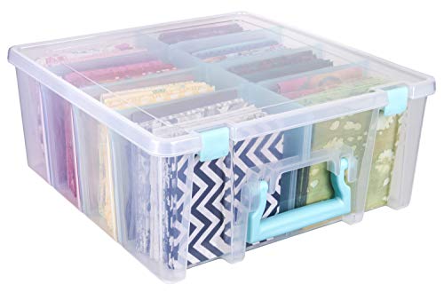 ArtBin Art Bin 0365500 Super Satchel Double Deep, Portable Art & Craft Organizer with Handle ArtBin