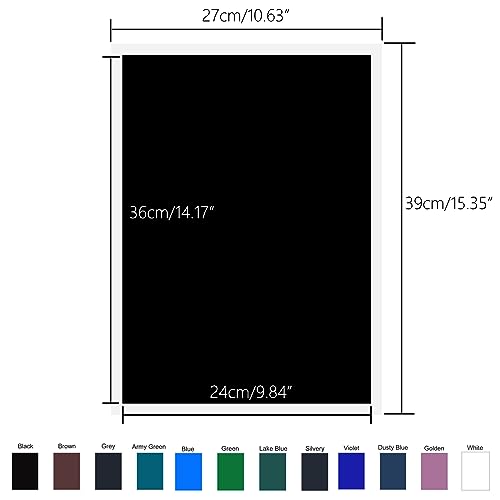 UNIXYZ Colored Laser Engraving Marking Paper for CO2 Diode DIY Laser Engraver Machine Tools for Ceramics Glass Crystal Stone Tiles (12 Colors + - WoodArtSupply