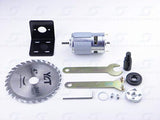 CHANCS 775 Motor DC 12V/24V Table Saw Kit High Power Torque Circular Saw With Saw Blade Chuck And Saw Blade CHANCS