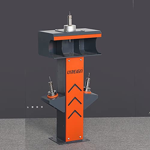 LYREIGN CNC Tool Holder Professional CNC Tool disassembly Workbench,CNC Tool Rack, Remove The CNC Tool Holder Tool Rack CAT40 - WoodArtSupply