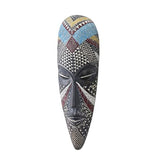 OTARTU African Mask Wall Sculpture Hand Carved African Tribal Wall Mask Art OTARTU