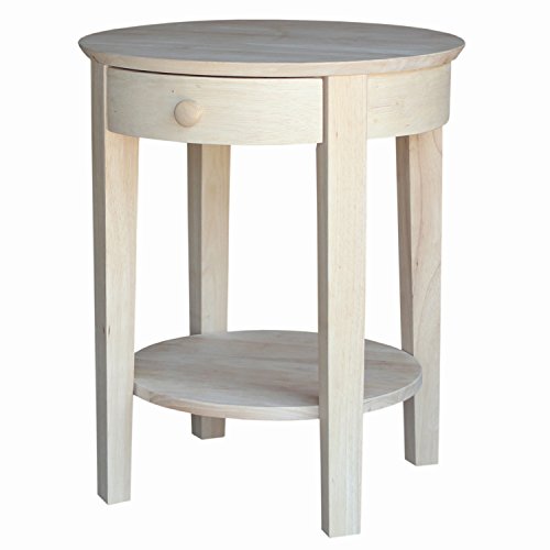International Concepts Accent Table, Unfinished