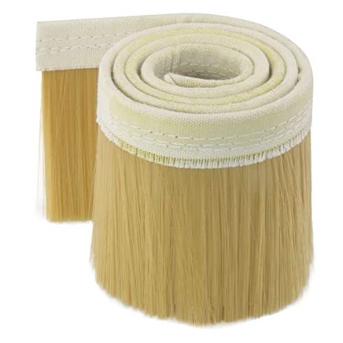 ITROLLE CNC Vacuum Brush 1m x 100mm/39.37 x 3.937inch Vacuum Cleaner Engraving Machine Dust Cover Nylon Strip Brush for CNC Router, Spindle Motor ITROLLE