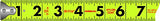 Komelon 412HV High-Visibility Professional Tape Measure, 12-Feet by 5/8-Inch, Chrome, Yellow, 12ft - Blade Komelon
