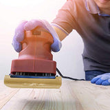 Dura-Gold Premium 80, 120, 150, 220, 240, 320, 400, 600, 800, 1000 Grit 1/4 Sheet Size Gold Sandpaper with Hook & Loop Backing, 5.5" x 4.5", 4 Each Dura-Gold