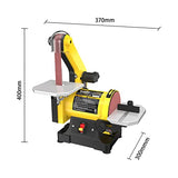 Woodskil Professional Belt Sander, 1 in. x 30 in. Belt Sander and 5 in. Disc Sander, Disc Belt Sander for Woodworking with 1/3 HP Low Noise Induction Woodskil