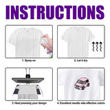 Sublimation Coating Spray, Sublimation Spray for Cotton Shirts, Polyester, T-shirts, Carton, Wood Canvas, Handbag, Quick Dry & Super Adhesion, High BLINGARTY