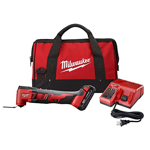 Milwaukee 2626-21CP M18 Lithium-Ion Cordless Multi Tool Kit (1.5 Ah) - WoodArtSupply