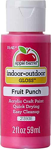 Apple Barrel Gloss Finish Acrylic Paint, 2 oz., Fruit Punch Apple Barrel