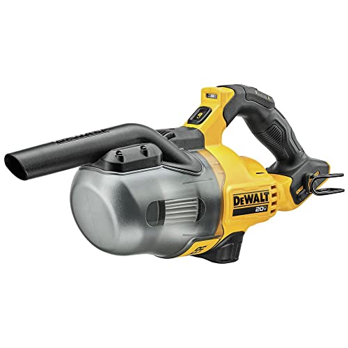 DEWALT 20V Vacuum, Cordless Handheld Vacuum, HEPA, Battery Not Included (DCV501HB), Yellow DEWALT