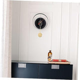 Veemoon 1 Set Pointer Walnut Suite Metal Sports Mechanical Accessories Set Pendulum Second Hand Iron Mute Clock Wall Clock Motor Quartz Clock Veemoon