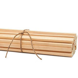 Square Wood Dowel Rod 36" x 1/2" Pack of 10 Square Wooden Dowel Sticks for Crafts and DIY Birch Hardwood by Woodpeckers Woodpeckers