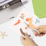 Weeding Tools Set Craft Vinyl Tools Scissors/Scrape/Weeders/Tweezers/Spatula/Scoring Stylus 7 PCS Craft Vinyl Weeding Kits for Cricut Stencils/Oracal KINGFINGER