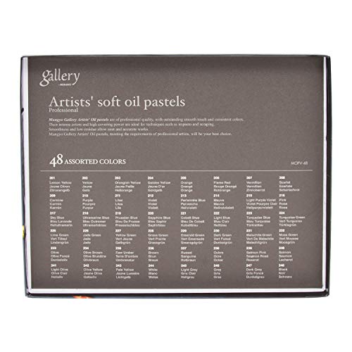 Mungyo Gallery Soft Oil Pastels Set of 48 - Assorted Colors Mungyo Gallery