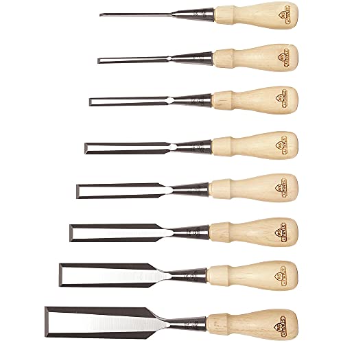 STANLEY Chisel Set, Woodworking, 8 Piece (16-793) Stanley