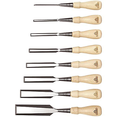 STANLEY Chisel Set, Woodworking, 8 Piece (16-793) Stanley