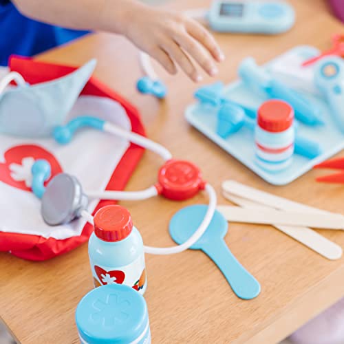 Melissa & Doug Get Well Doctor’s Kit Play Set – 25 Toy Pieces - Doctor Role Play Set, Doctor Kit For Toddlers And Kids Ages 3+ Melissa & Doug