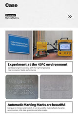 US Stock 100W Portable Pneumatic Engraver Dot Peen Marking Machine 120X50mm(4.7X2inch) Engraving Area WTTTOOLS